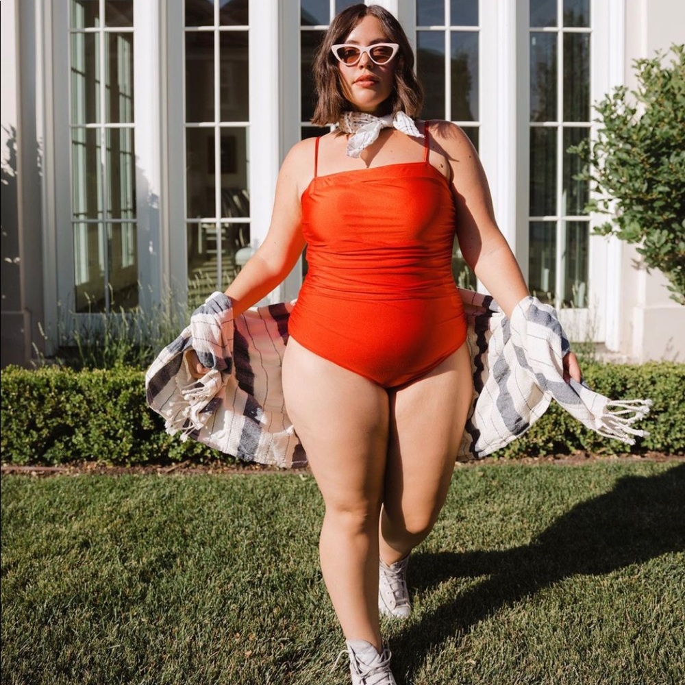 Albion Poppy Ballerina One Piece Swimsuit